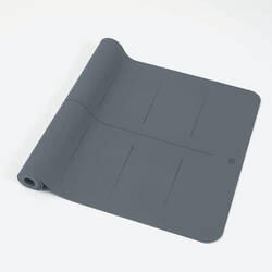 Yoga Mat Grip+ 5mm V2 185cm x 65cm x 5mm - Grey