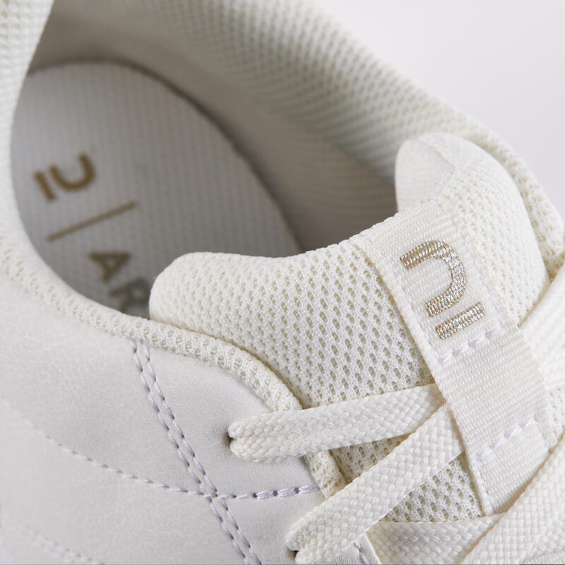 Chaussures de tennis Femme multicourt - Essential blanc cassé