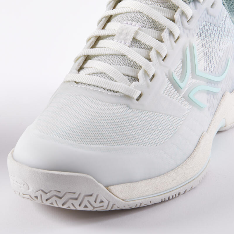 Chaussures de tennis Femme multicourt - FAST PRO blanc cassé