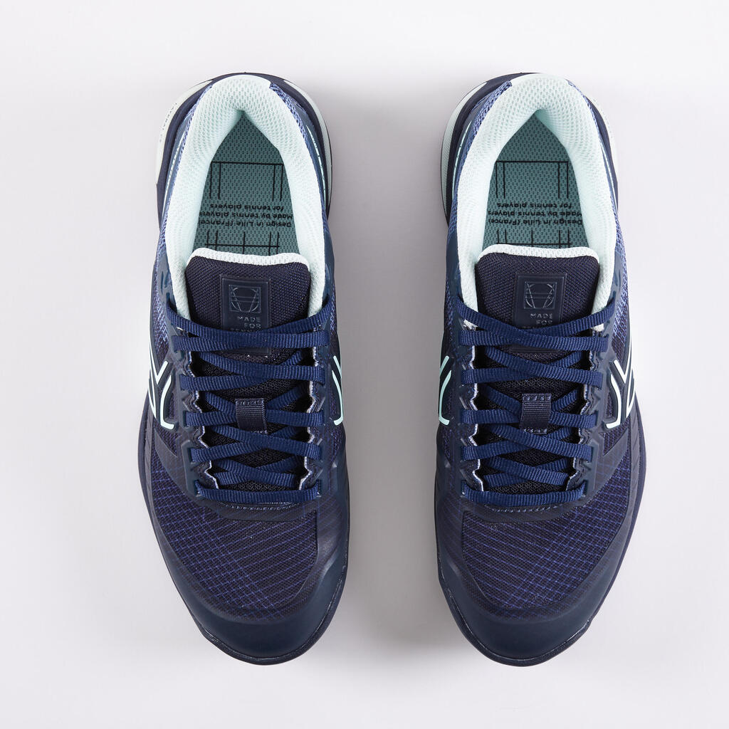 Women's Multicourt Tennis Shoes Fast Pro - Navy