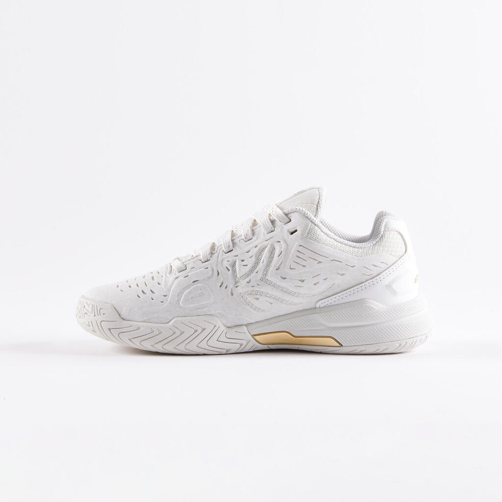 Women's Clay Court Tennis Shoes TS560 - Off-White