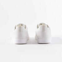 Zapatillas tenis Mujer multipista - Essential blanco roto