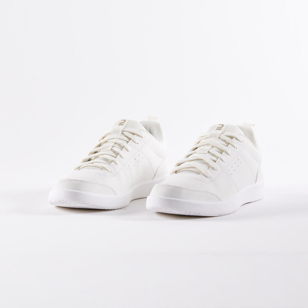 Calzado tenis Mujer multipista - Essential blanco roto