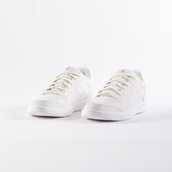 Chaussures de tennis Femme multicourt - Essential blanc cassé