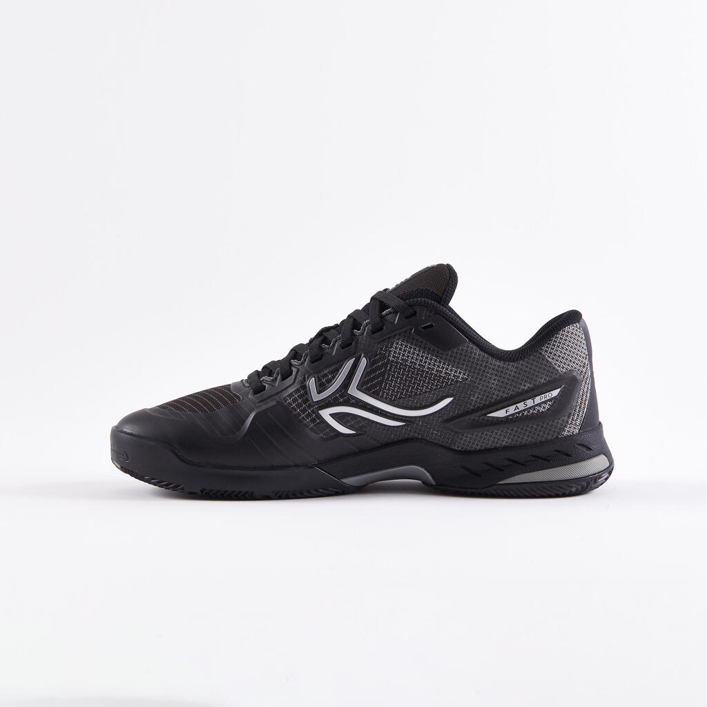 Men's Clay Court Tennis Shoes TS990 - Black