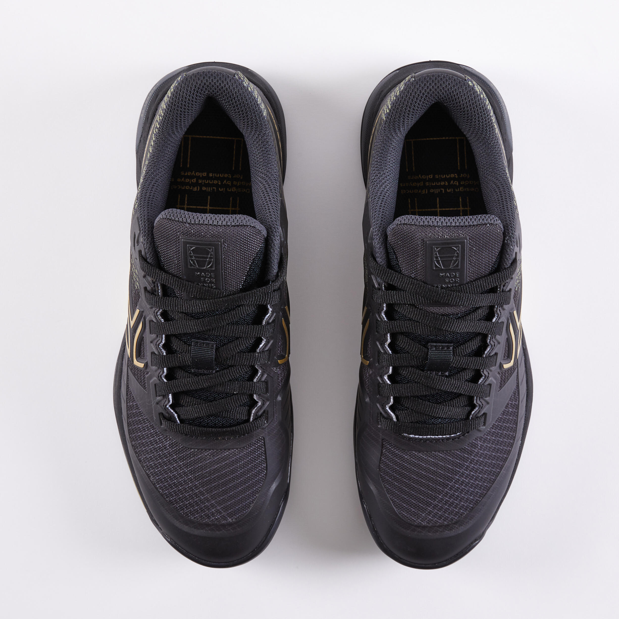 Women's Clay Court Tennis Shoes TS990 - Black 7/8