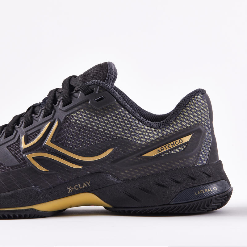 Tennisschoenen voor dames TS990 gravel zwart