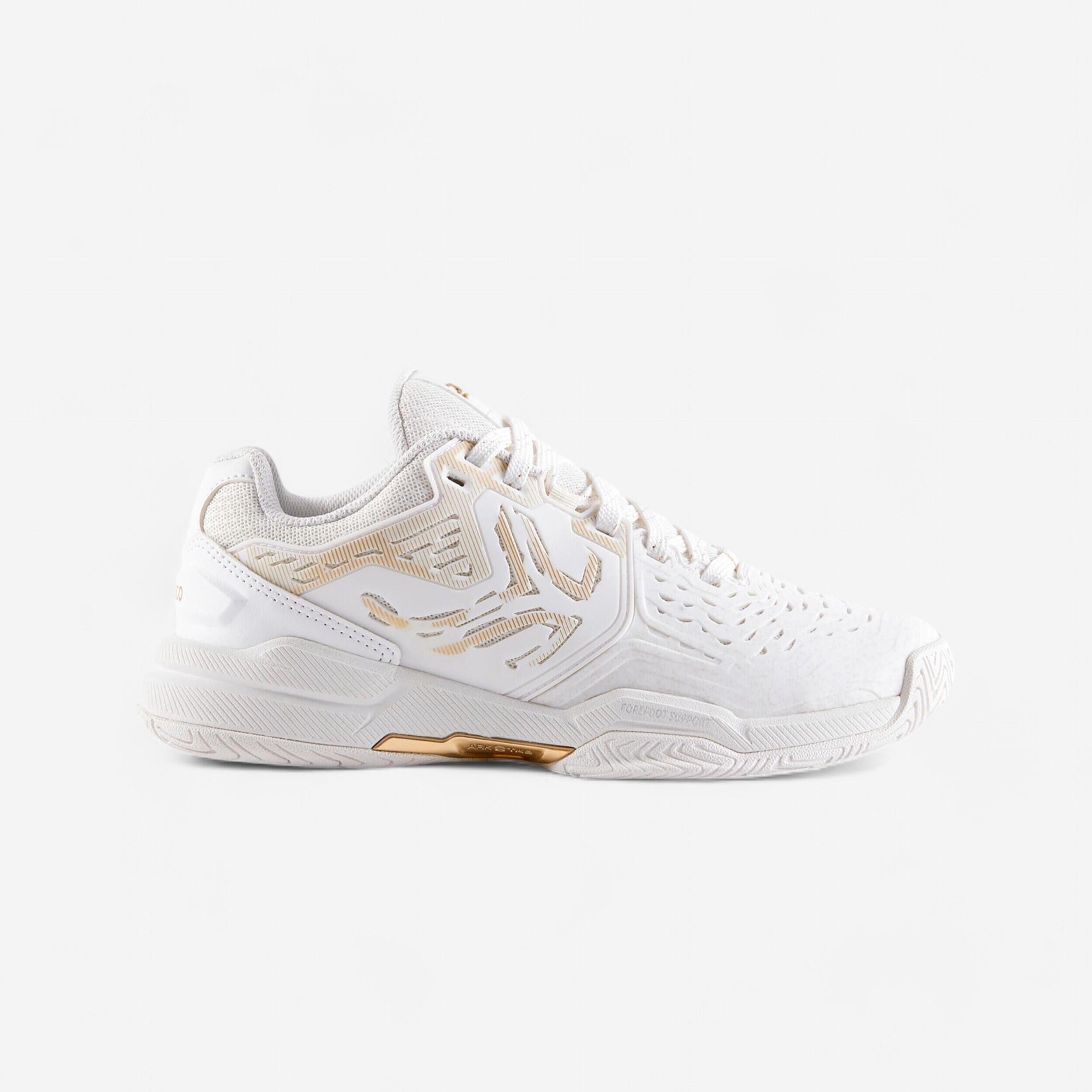 Artengo - Chaussures De Tennis Femme Ts560 Blanc Cassé Terre Battue - Chaussures De Sport - Tennis - Blanc - 41 - Decathlon
