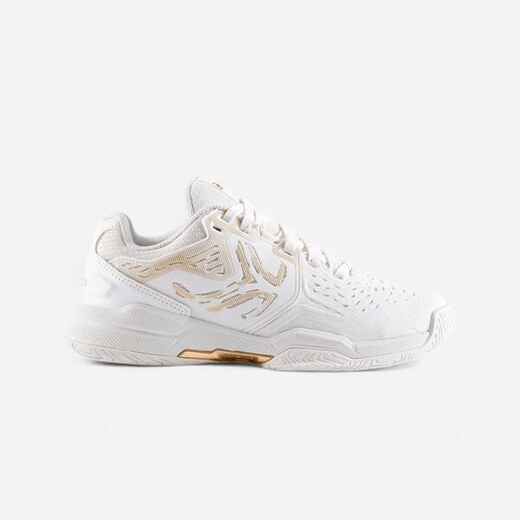 
      Women's Clay Court Tennis Shoes TS560 - Off-White
  