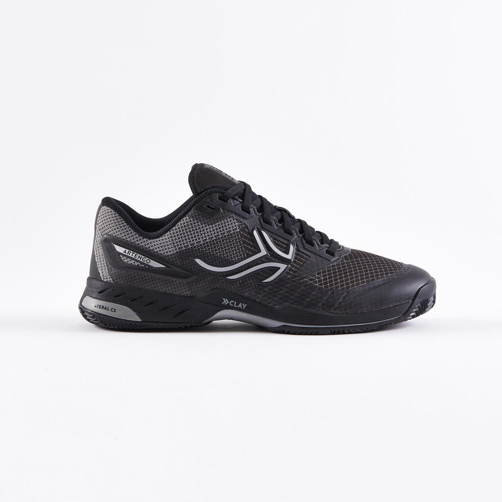 CHAUSSURES DE TENNIS HOMME TS990 NOIRES TERRE BATTUE