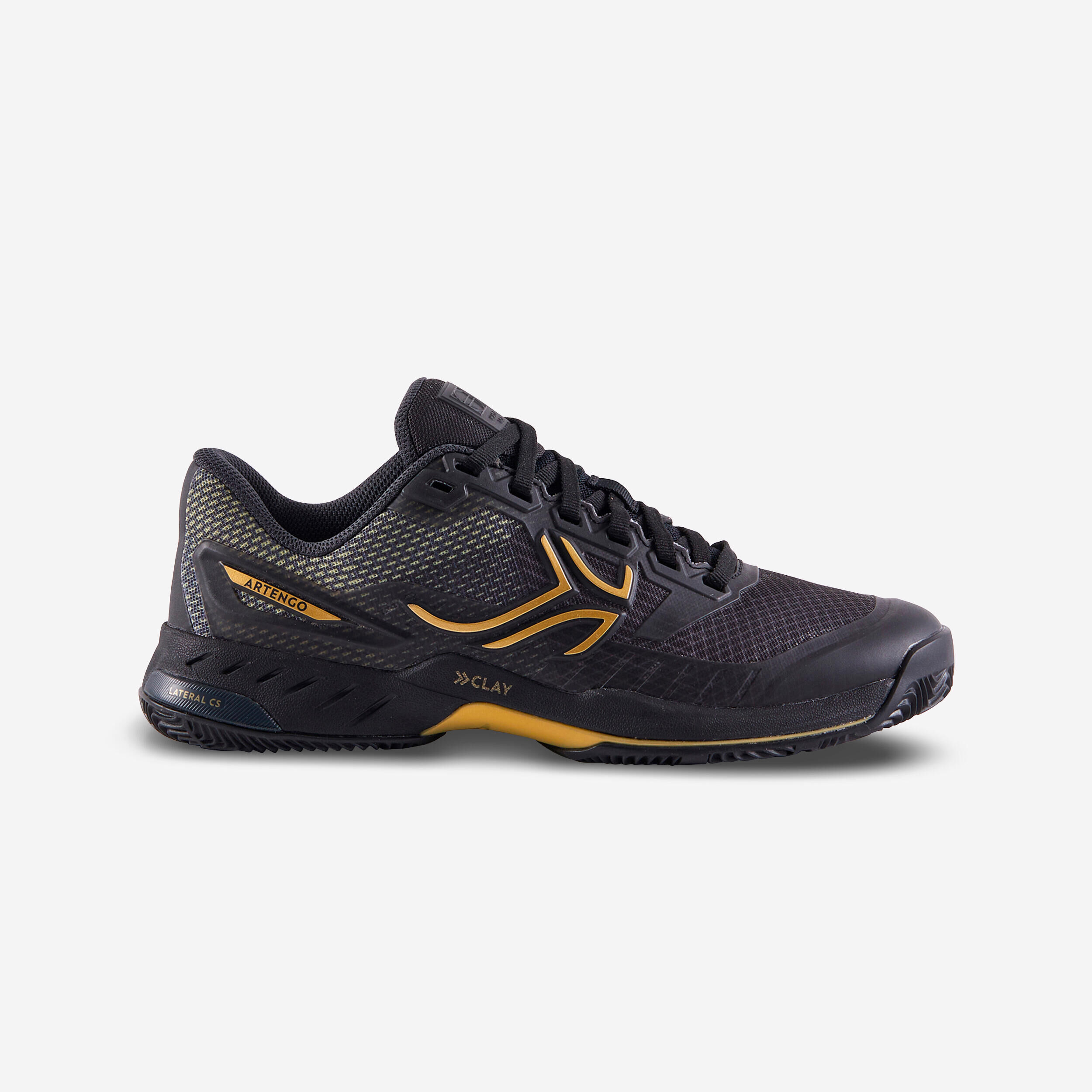 ARTENGO Women's Clay Court Tennis Shoes TS990 - Black