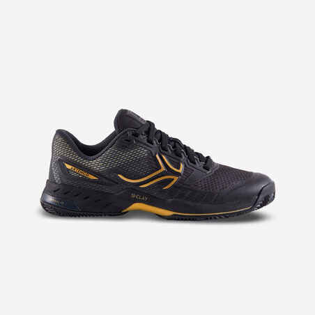 TENIS MUJER TS990 NEGRO TIERRA BATIDA 