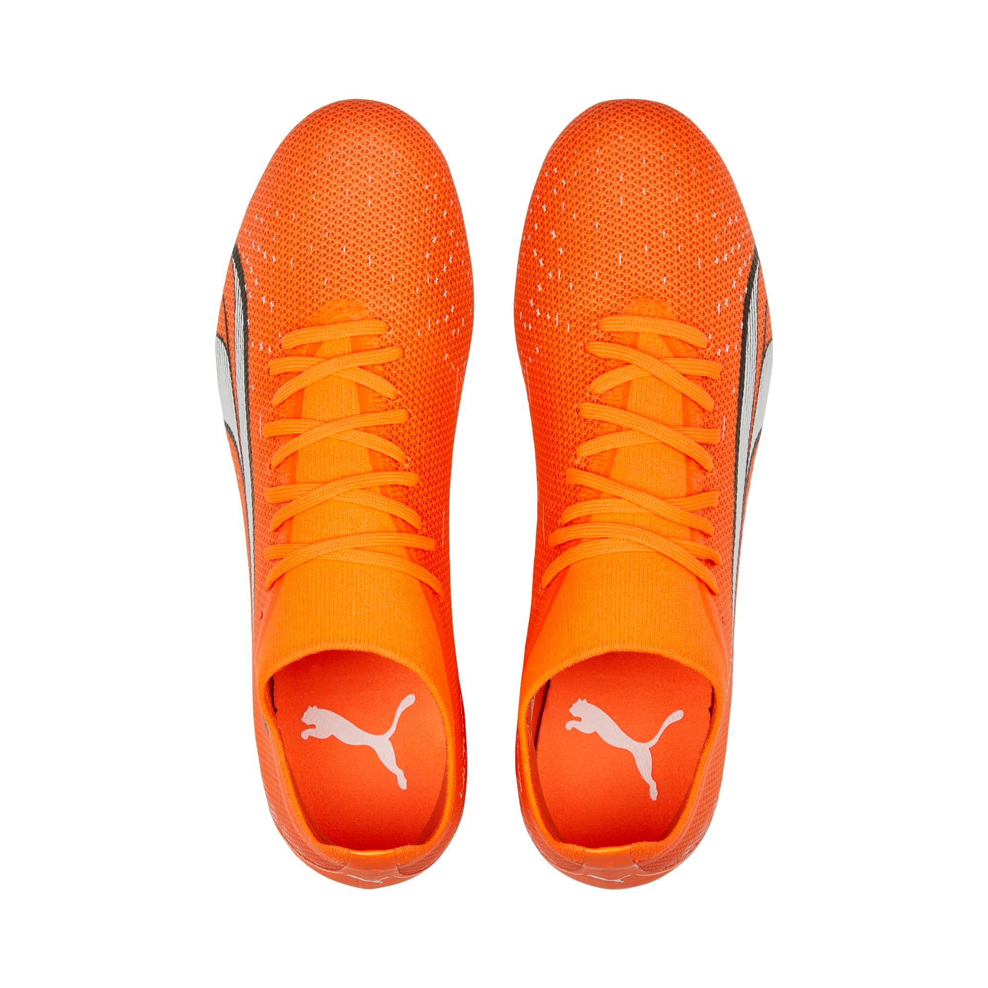 Chaussure de football Ultra Match MG Puma Orange Adulte 5/8