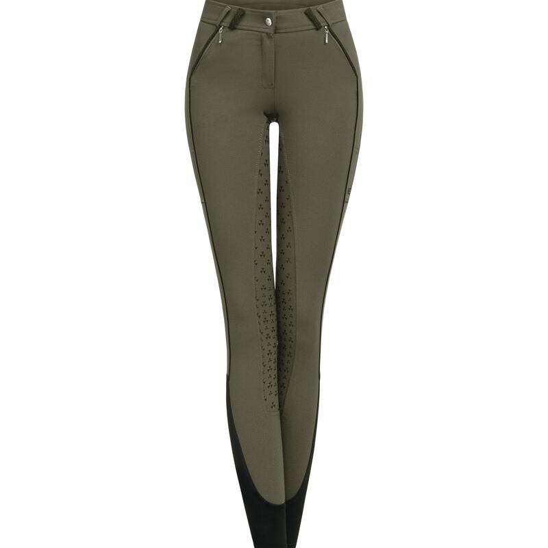 Damen Reithose Silikon Vollbesatz HELENA Hochbund