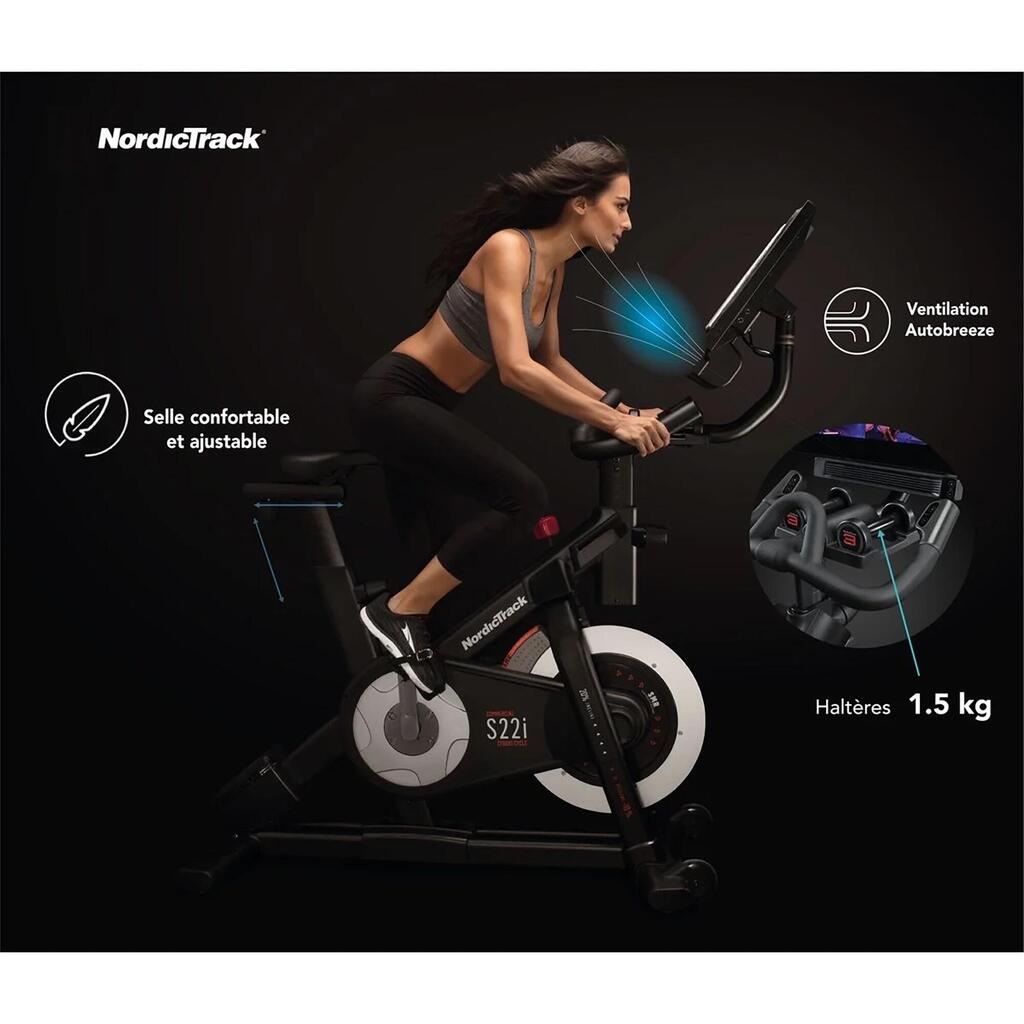 Smart Exercise Bike Smart S22i iFIT Studio Cycle iFIT 22