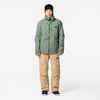 Men's Snowboard and Ski Jacket SNB JKT 500 - Khaki Green