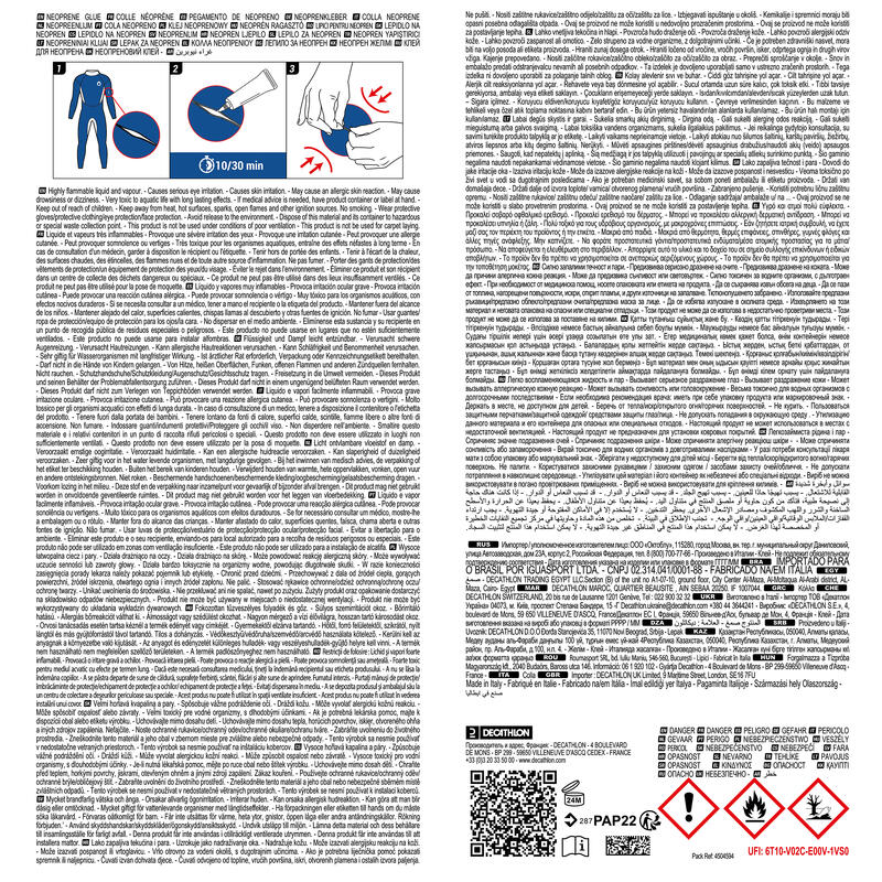 Cola para neopreno SCD para traje de buceo
