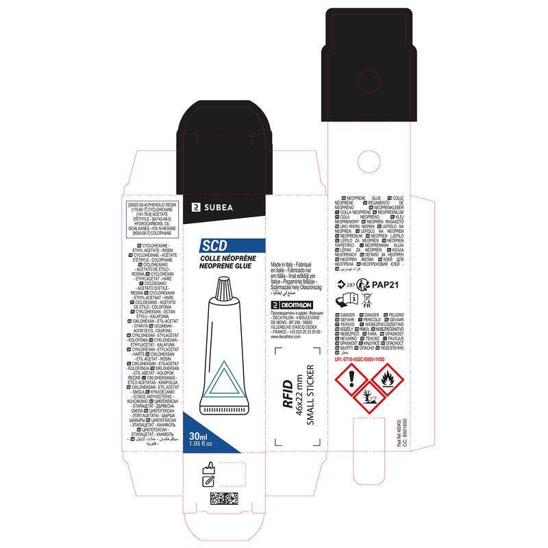 SCD Neoprene Glue for Diving Wetsuits