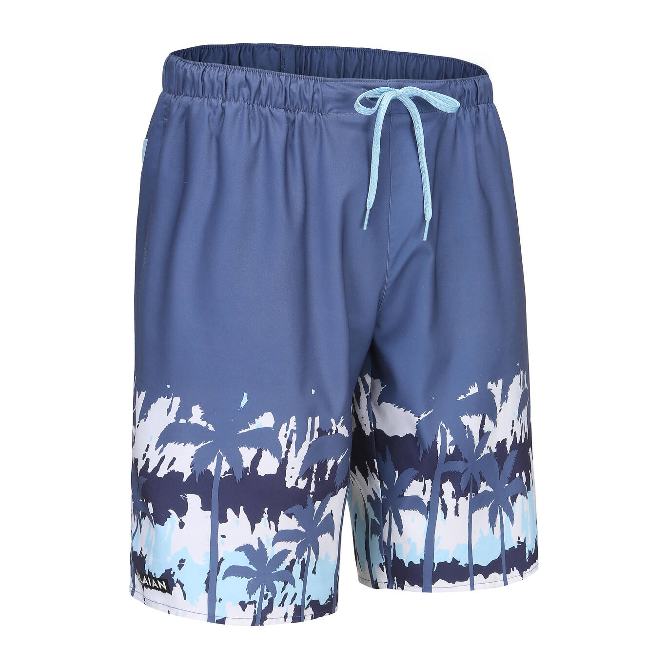 Celana Renang/Selancar Pria Surf Boardshorts 100 Eco 20" - Biru Palem