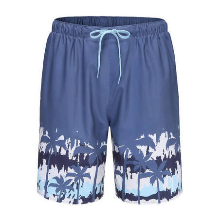 Celana Renang/Selancar Pria Surf Boardshorts 100 Eco 20" - Biru Palem