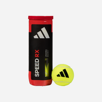 Tube de 3 balles de padel pressurisées - Adidas Speed RX