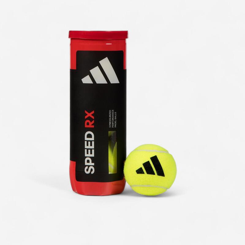 Piłka do padla ciśnieniowa ADIDAS Padel Speed RX puszka z 3 szt.