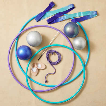 Ritminės gimnastikos kamuolys, 18,5 cm, indigo mėlynas