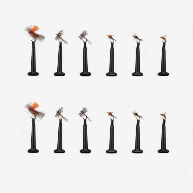 DRY FLIES AND NYMPHS HRK16 X12 Decathlon