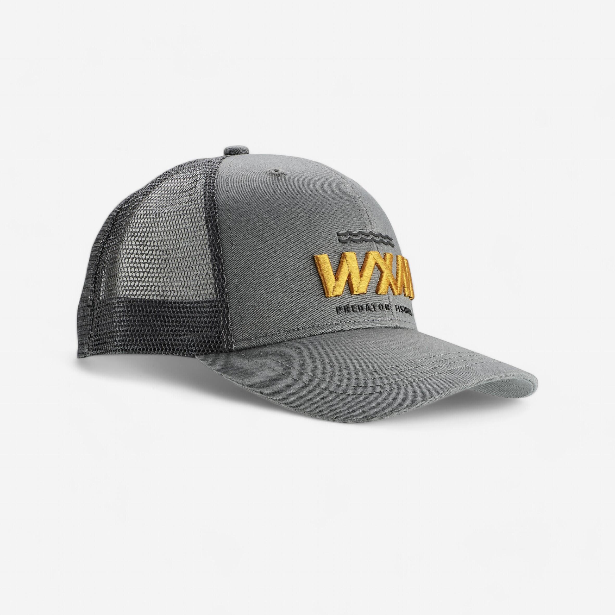 CAPERLAN Vispet trucker pet snapback pet FC 500 WXM grijs