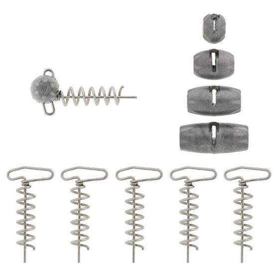 Testa piombata pesca con gli artificiali luccio TP SCR