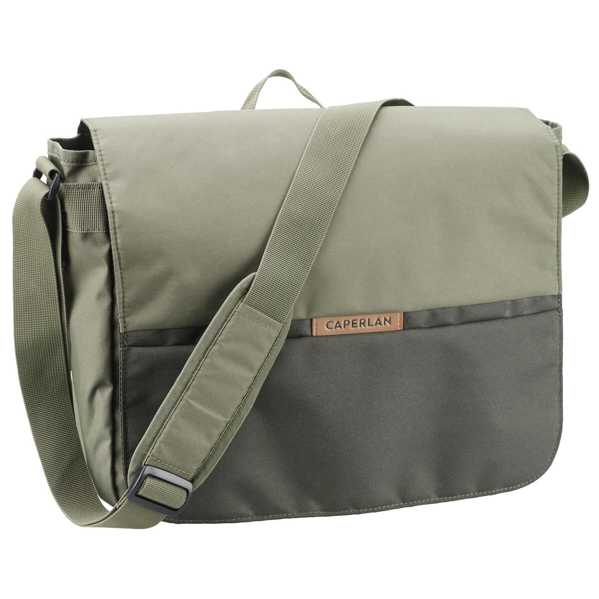 Sac besace pêche de la truite 12L - Musette kaki