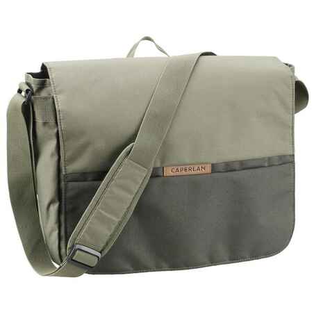 12 L trout fishing satchel bag - khaki