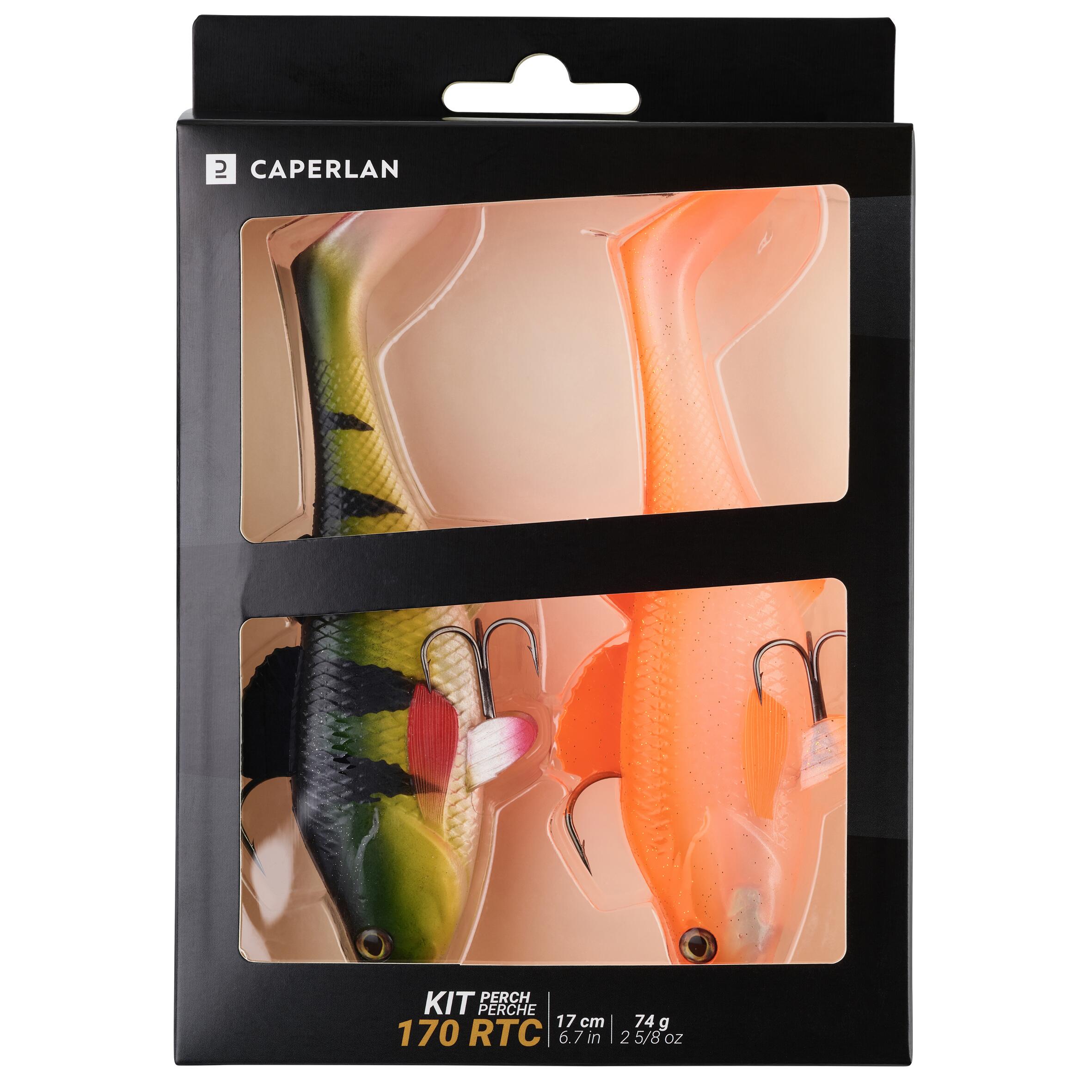 KIT SOFT LURE SHAD PERSICO 170 RTC PERSICO / ARANCIO