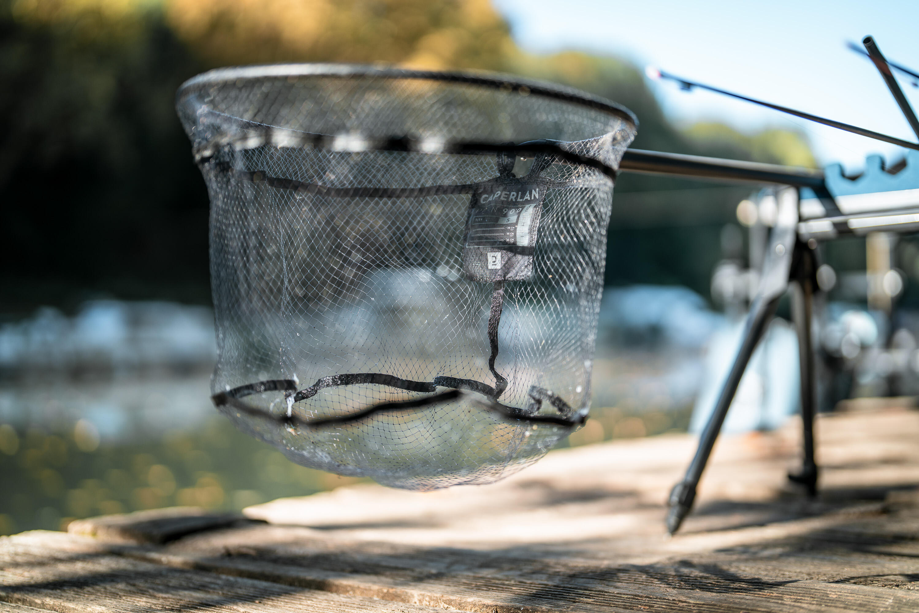 ROUND LANDING NET HEAD 900 LIGHT 0.36M FOR STILL FISHING FOR WHITEFISH 12/13