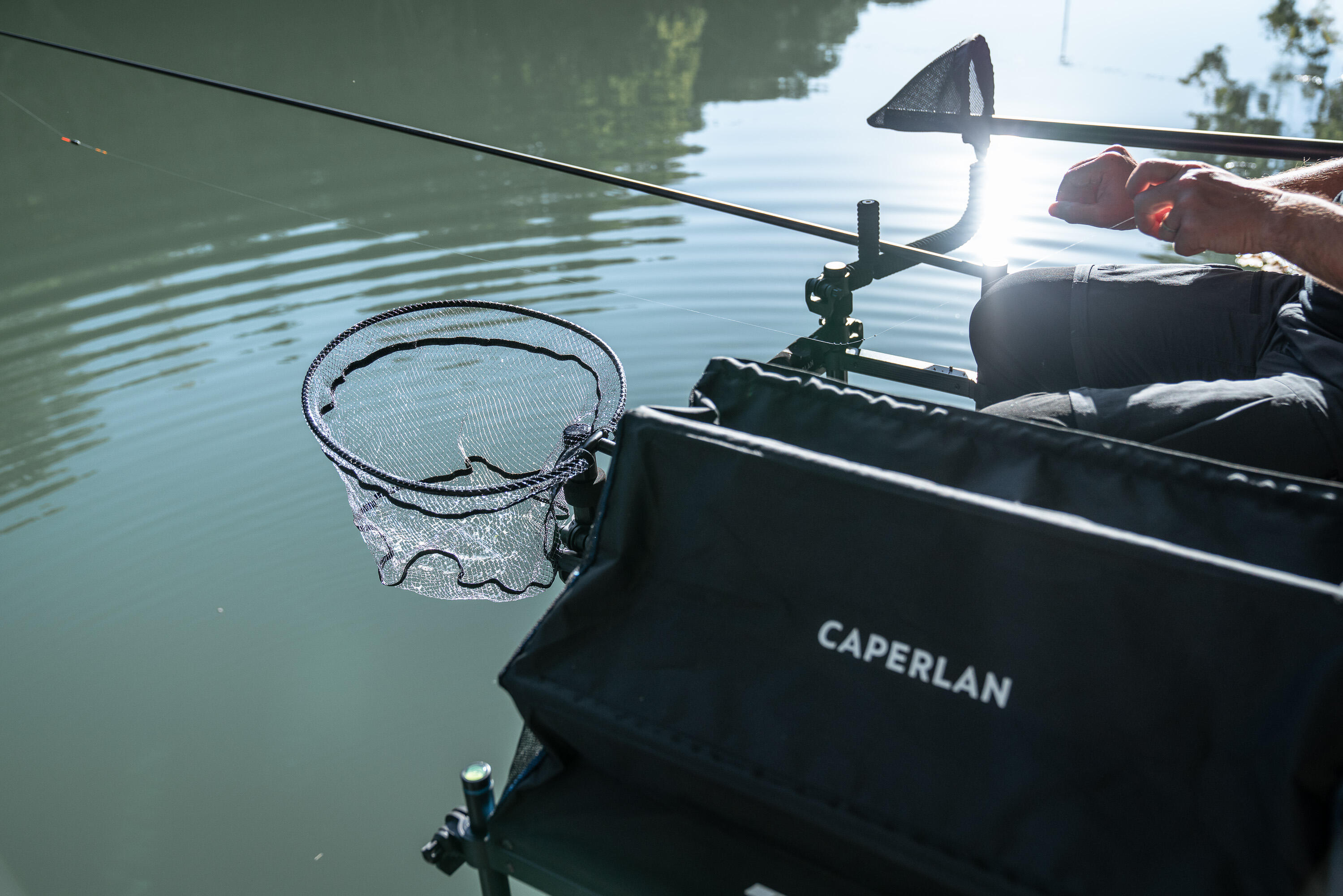 ROUND LANDING NET HEAD 900 LIGHT 0.36M FOR STILL FISHING FOR WHITEFISH 10/13
