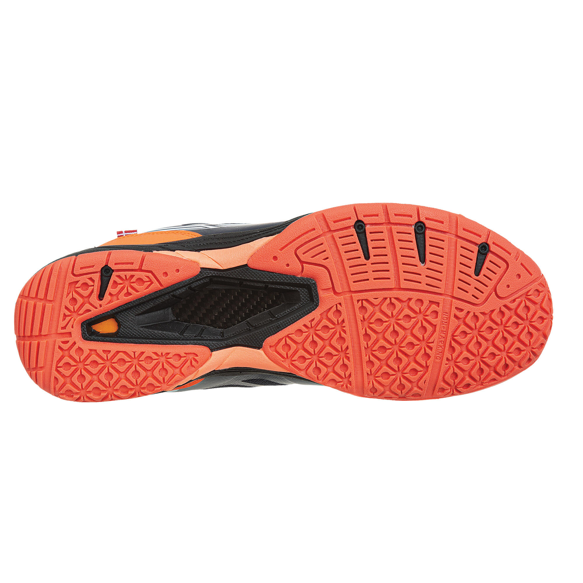 Chaussures indoor homme FZ FORZA Brace noir/orange 3/6
