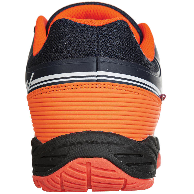 Sportschoenen voor zaalsporten heren Brace zwart oranje