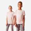 T-Shirt Kinder - 500 Baumwollmix rosa 