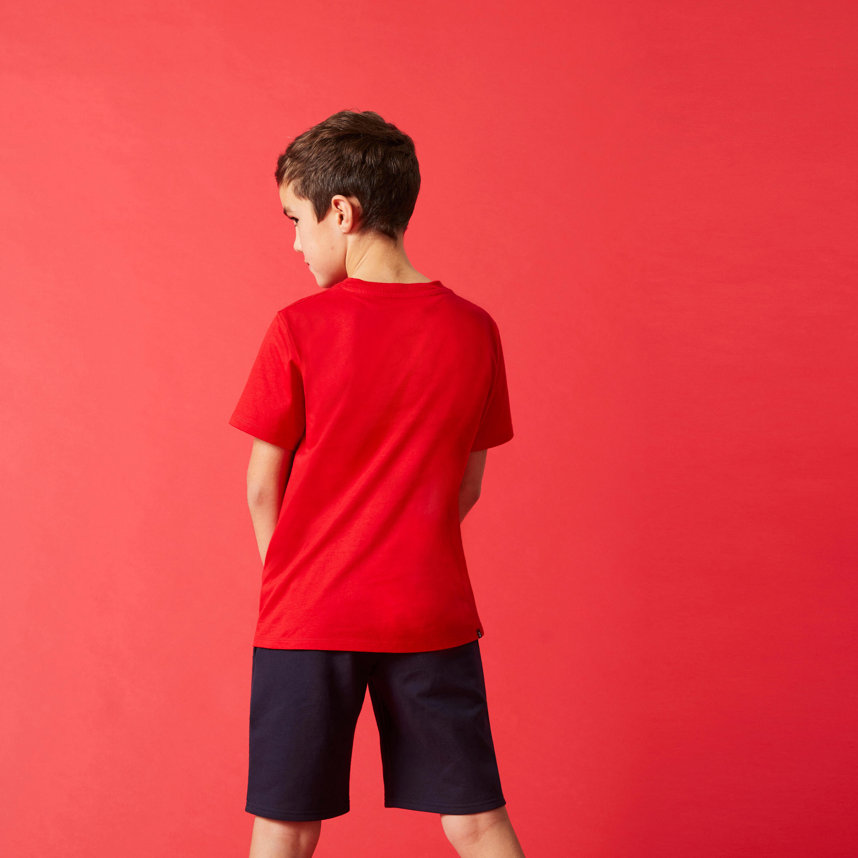 Kids' Unisex Eco-Designed Cotton T-Shirt - Plain 4/7