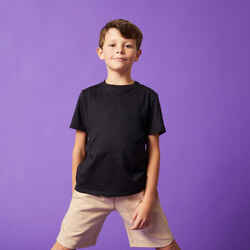 Kids' Unisex Cotton T-Shirt - Black