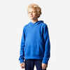 Bērnu kokvilnas džemperis ar kapuci, zils