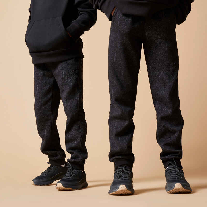 Deux par Deux - Pantalones de mezclilla para niño (tallas 18 M-12), color  negro
