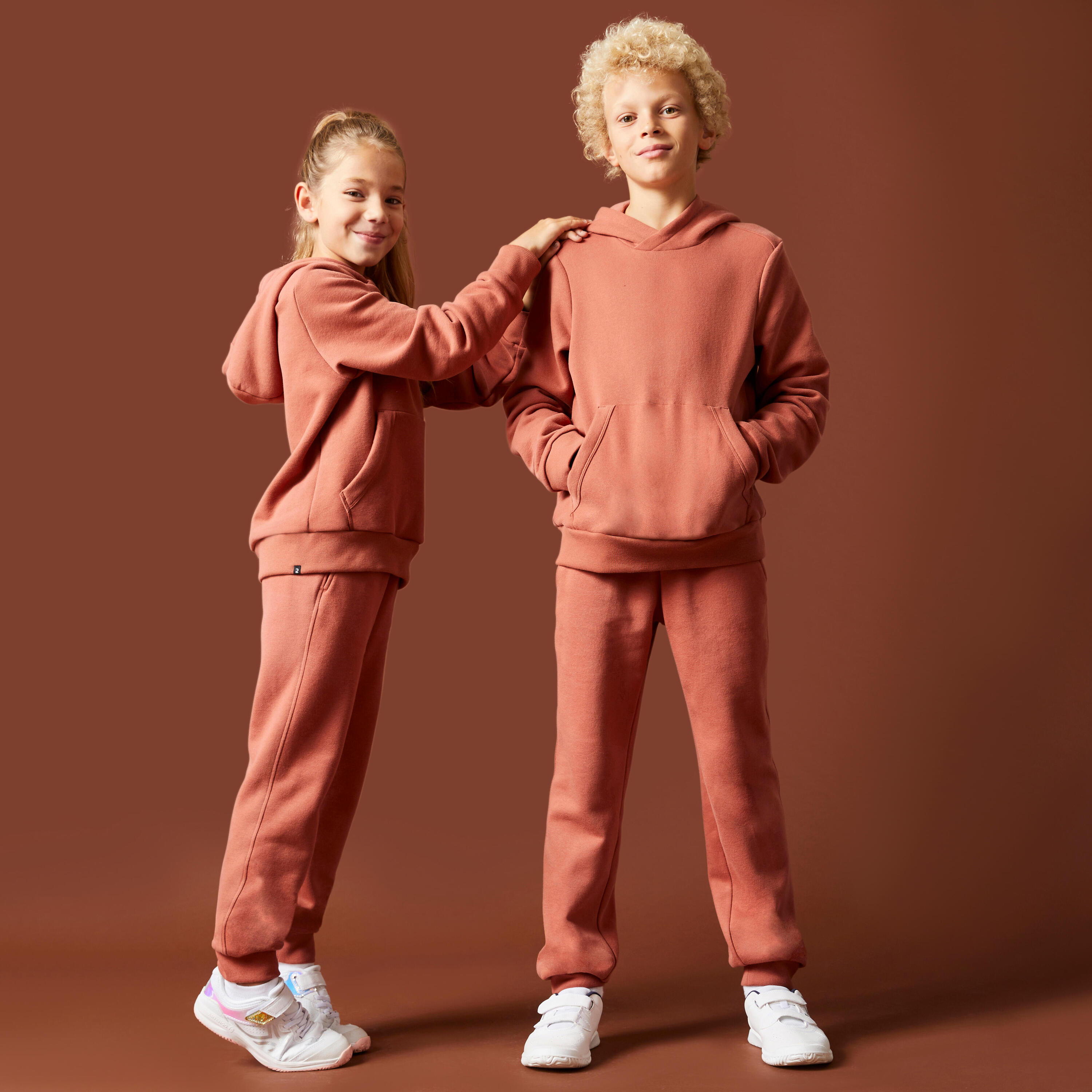 Kids' Warm Jogging Bottoms 2/8