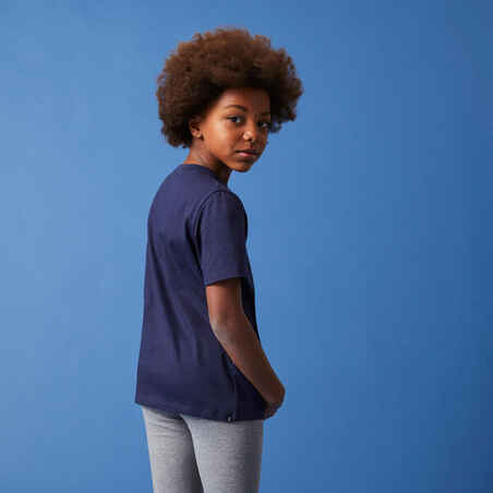 Kids' Unisex Cotton T-Shirt - Navy