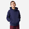 Kids' Cotton Hooded Sweatshirt - Navy