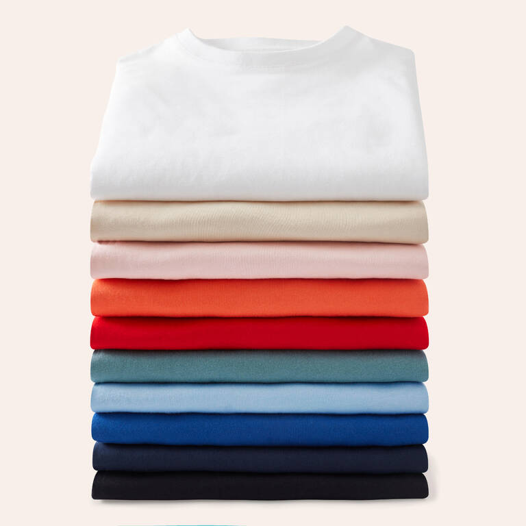 Kids' Unisex Cotton T-Shirt - Beige