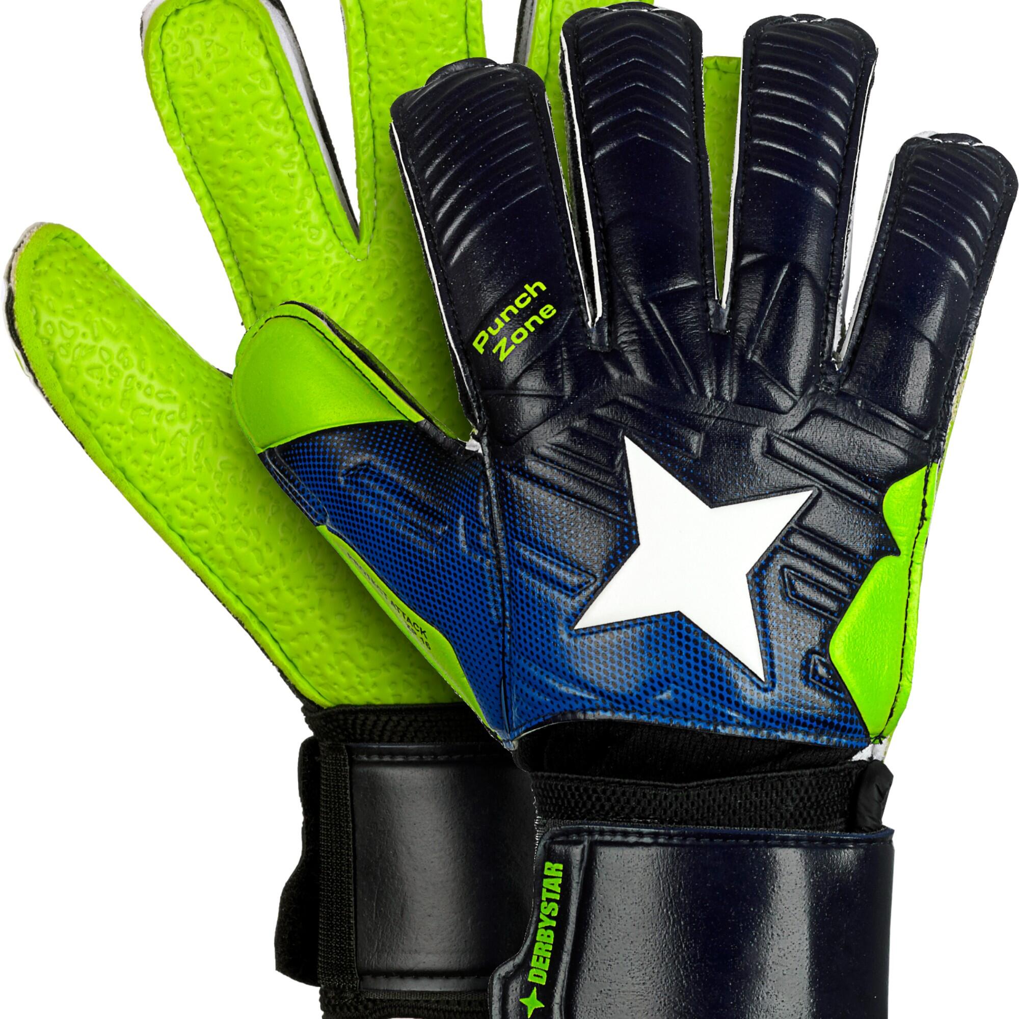 Kinder Fussball Torwarthandschuhe - Derbystar Protect Attack XP16 2/2
