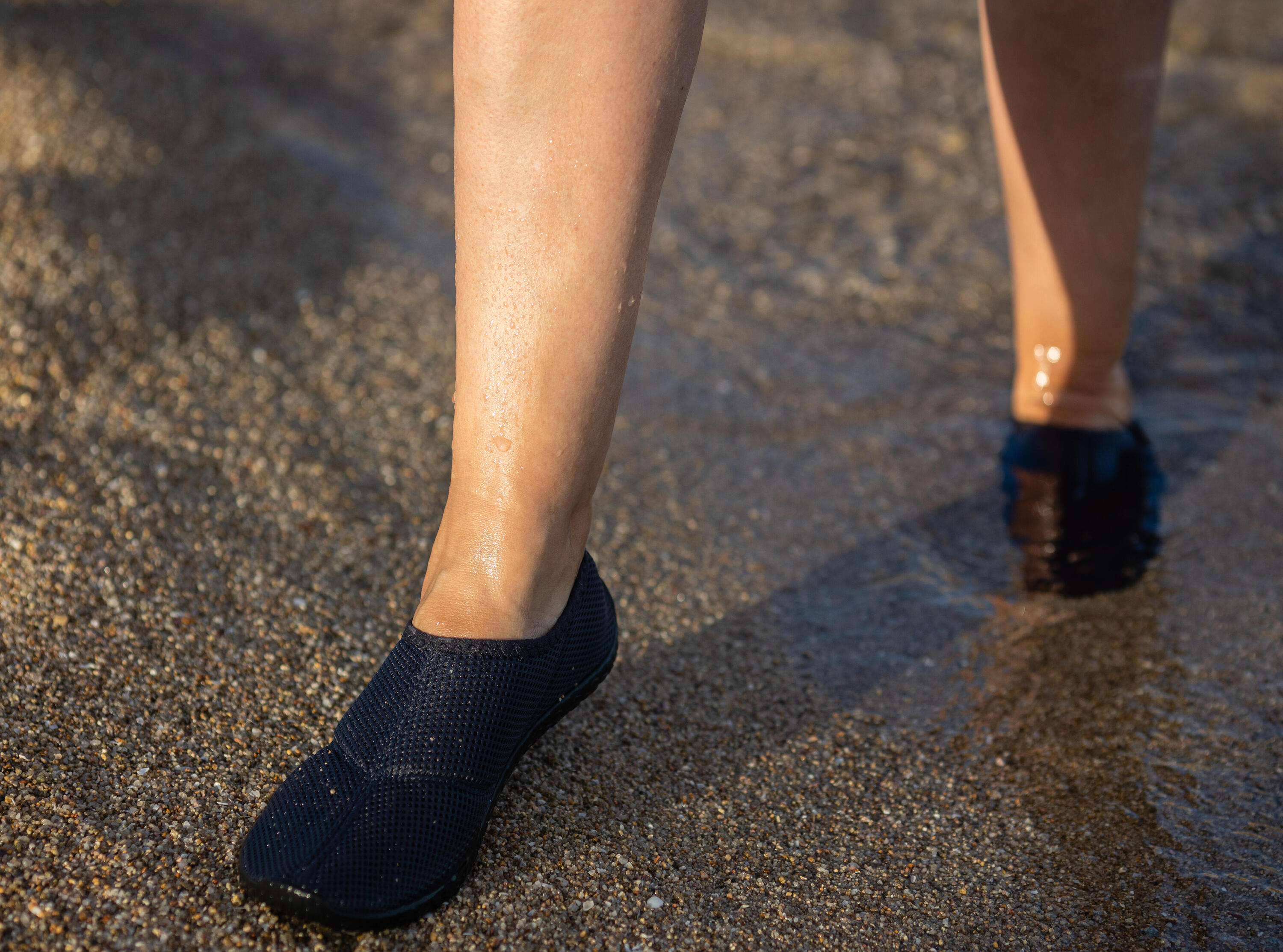 Wasserschuhe für Erwachsene, Aquashoes 100 grau 8/9