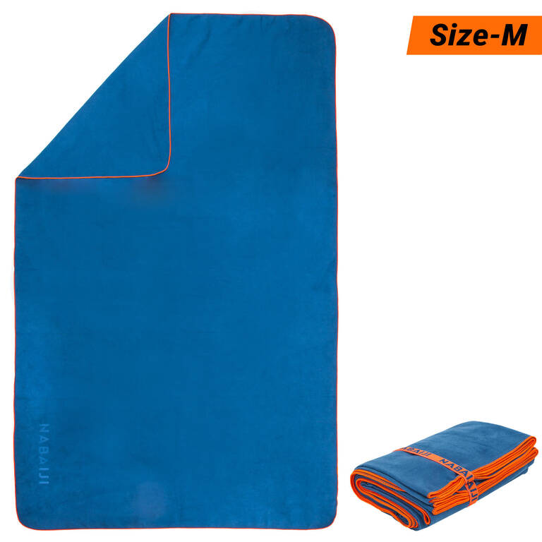 Microfiber Towel Size M 60 x 80 CM Blue Petrol