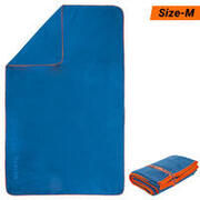 Swimming Microfibre Towel Size M 60 x 80 CM Blue Petrol
